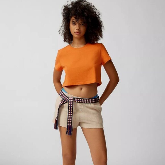 NWT Urban Outfitters Best Friend Easy Fit Rust Tee - Picture 5 of 6